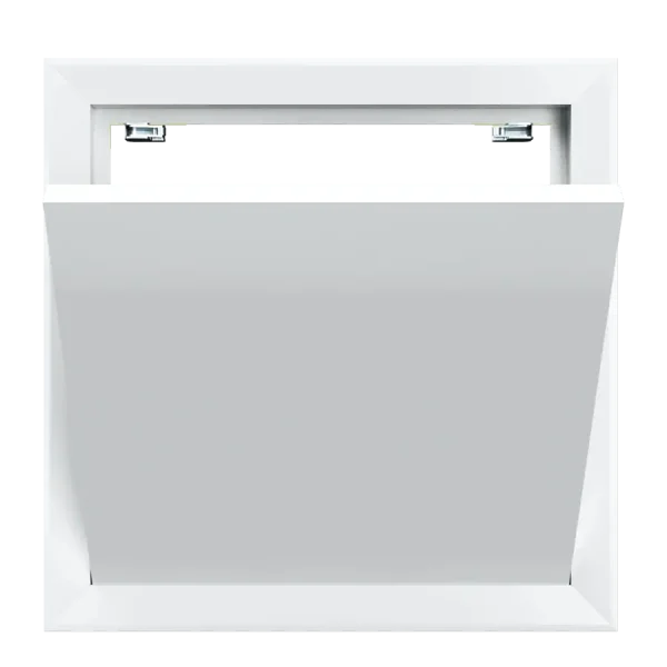 Stalen inspectieluik Tempo Softline luchtdicht en stofdicht, voor wand en plafond, 200×200 tot 600×600 mm