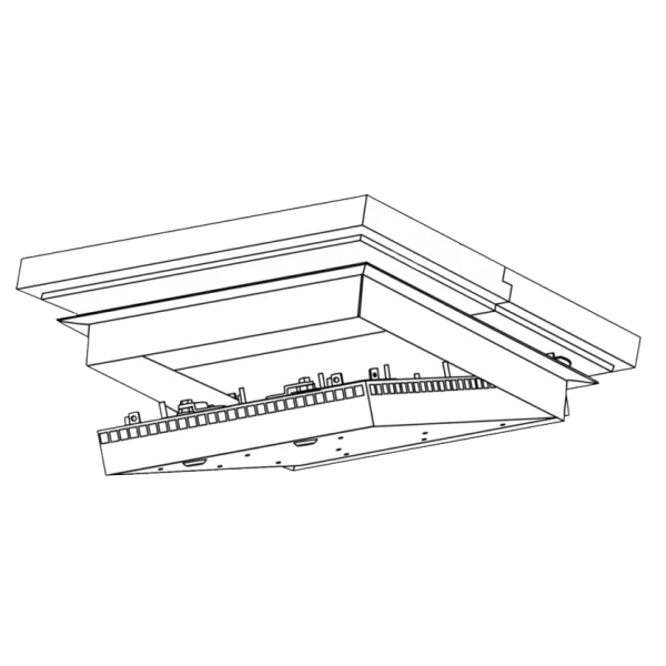 Brandwerend inspectieluik plafond EI120 Secu Tecna - Afbeelding 3