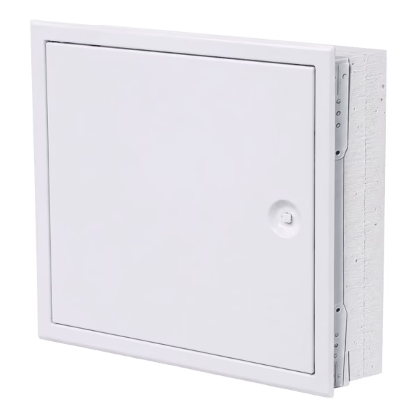 Brandwerend inspectieluik EI90 Softline staal voor massieve wanden en schachten